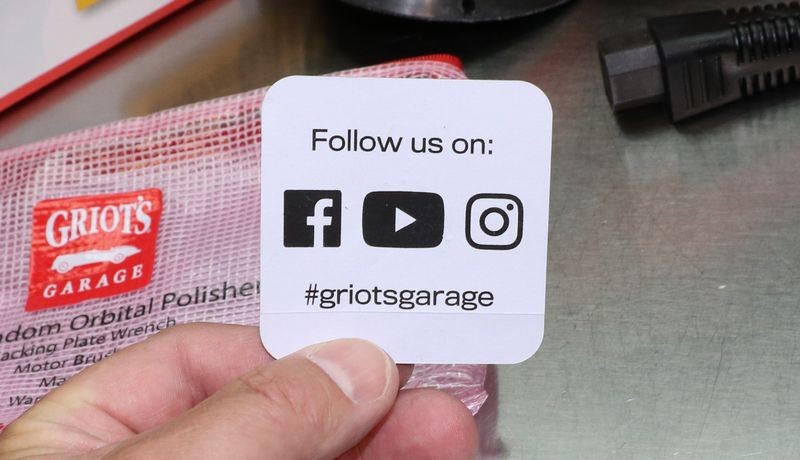 Griots Garage G9 Random Orbital Polisher What