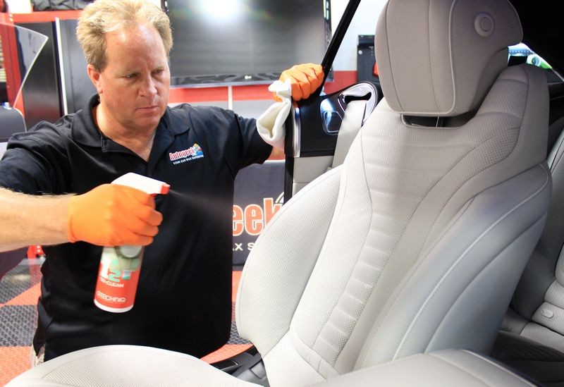 GTechniq Tri-Clean and Leather Guard Mike Phillips