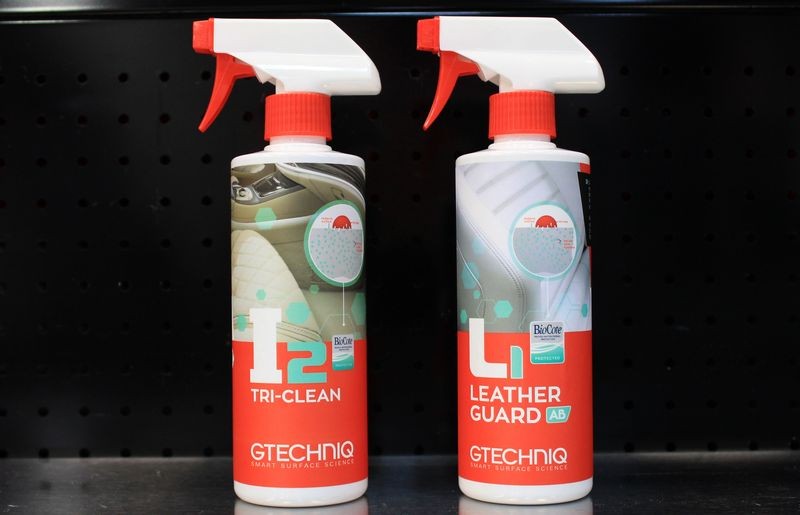 GTechniq Tri-Clean and Leather Guard Mike Phillips