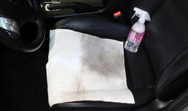 GYEON Q2M Leather Cleaner and GYEON Q2 Leather Coat by Mike Phillips
