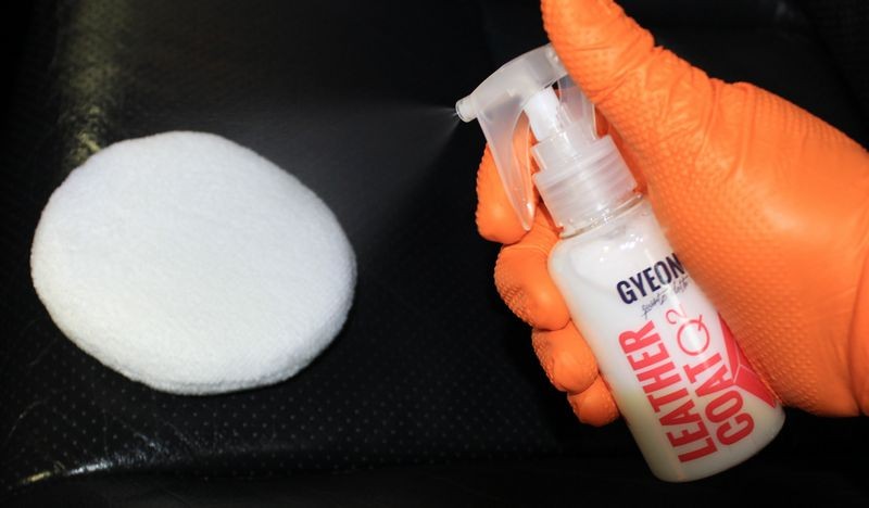 GYEON Q2M Leather Cleaner and GYEON Q2 Leather Coat by Mike Phillips