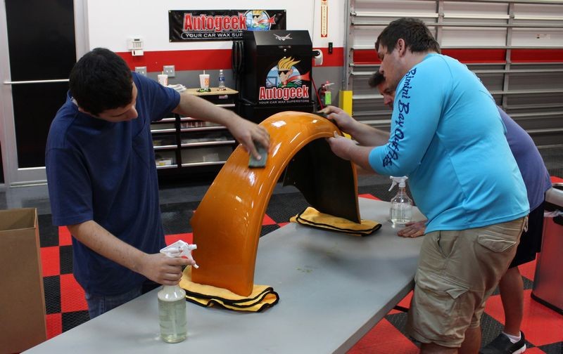 Hand Wetsanding Techniques at Autogeek with Mike Phillips