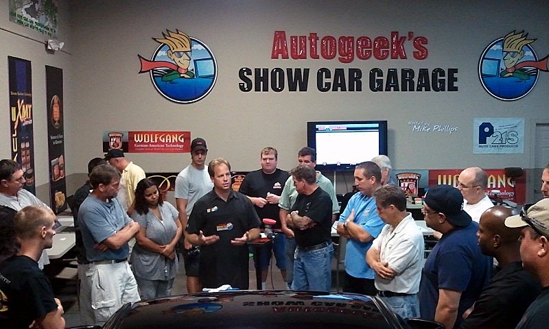 Hands-on Training at Autogeek with Mike Phillips