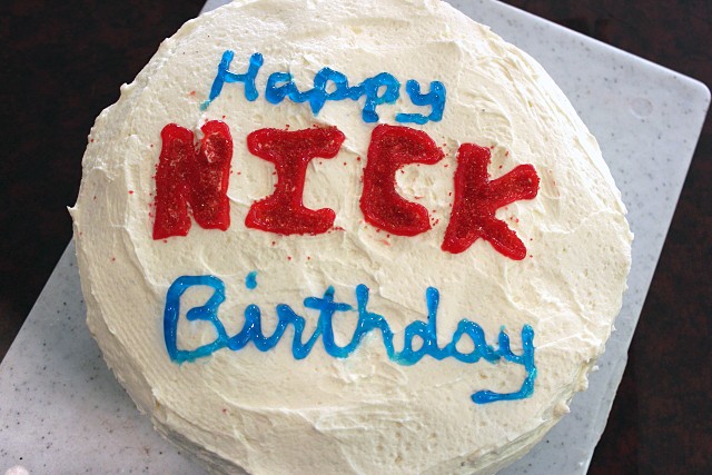 Happy Birthday Nick Cake