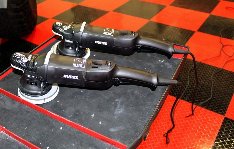 HD Cords on RUPES orbital Polishers at Autogeek.com