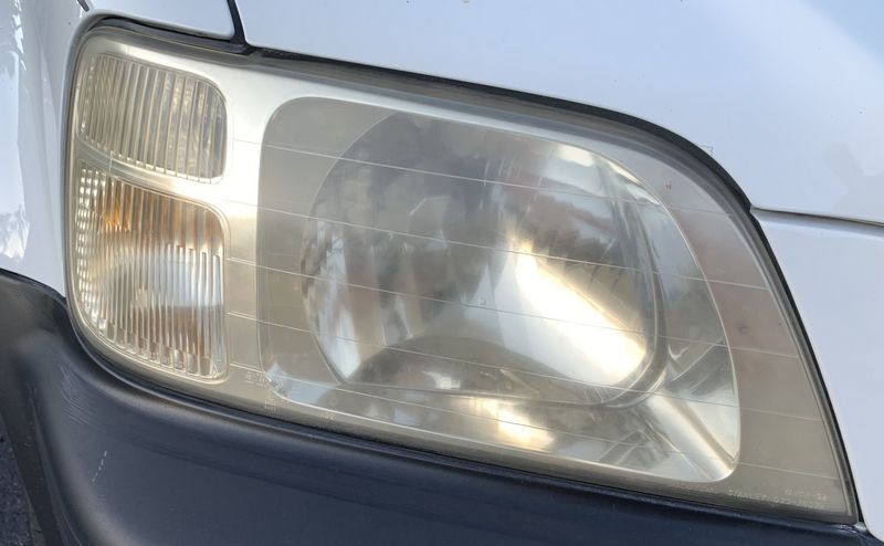 Headlight Correction - Wetsanding versus just Buffing - Results One Year La