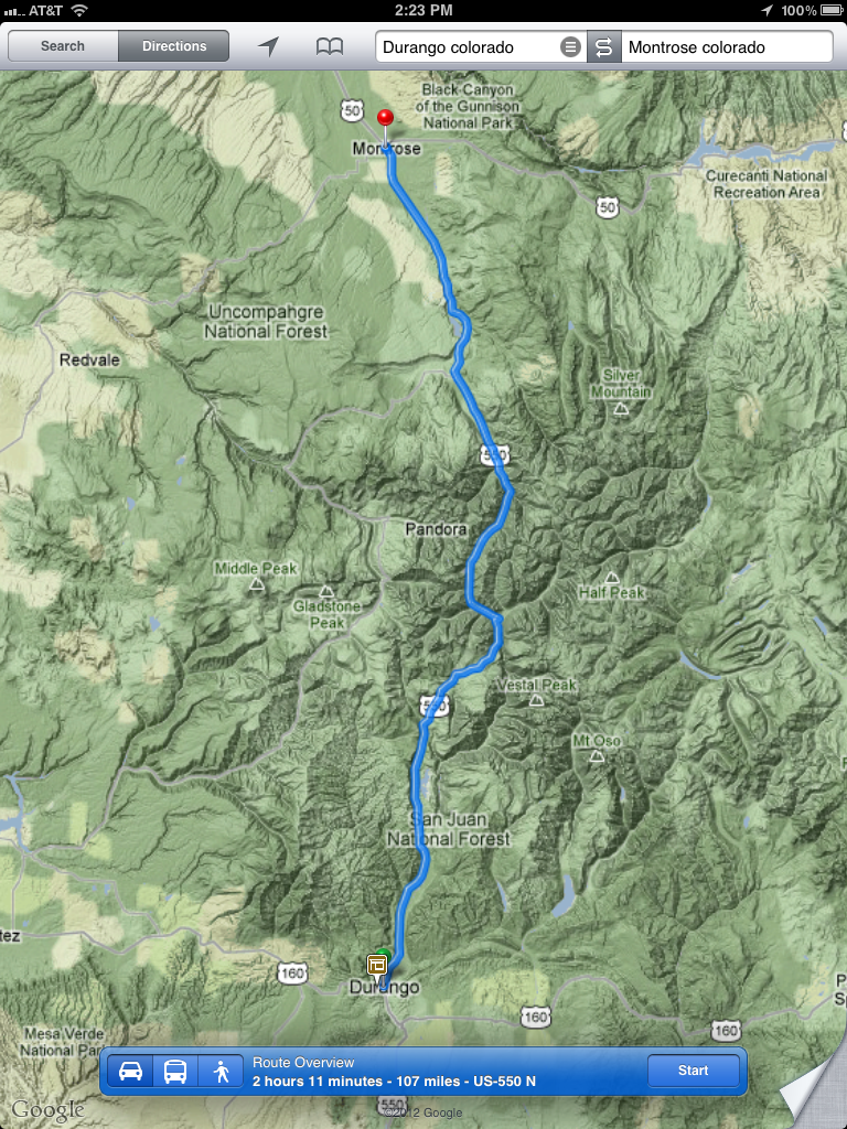 Highway 550