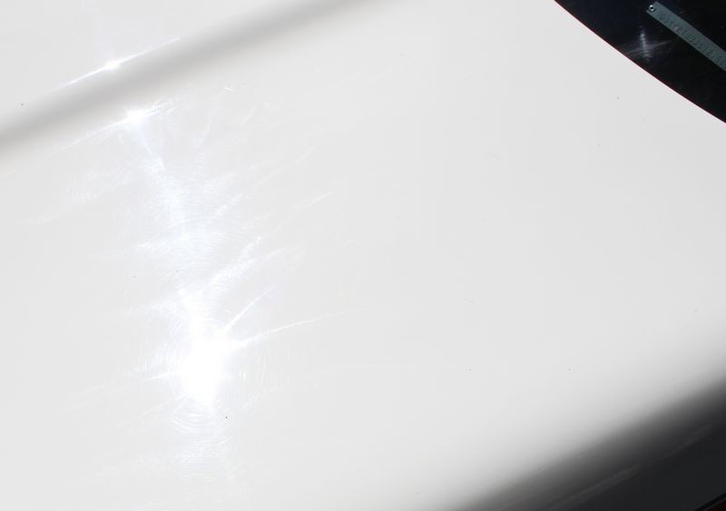Holograms in a Corvette Rotary Buffer Swirls