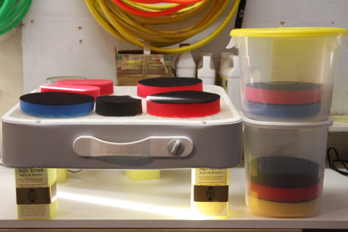 Homemade Pad Dryer