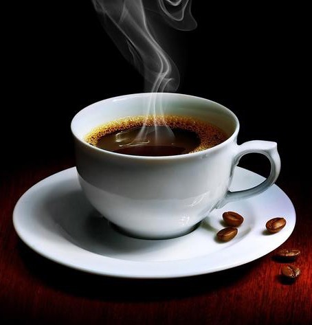 hot coffee at Autogeeks Cars and Coffee Car Show