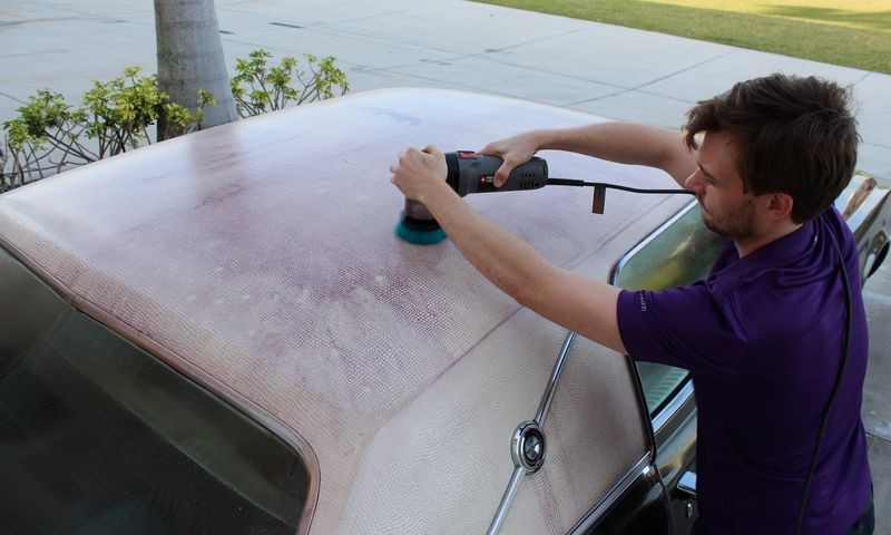 How to Aggressive Wash before machine buffing Mike Phillips