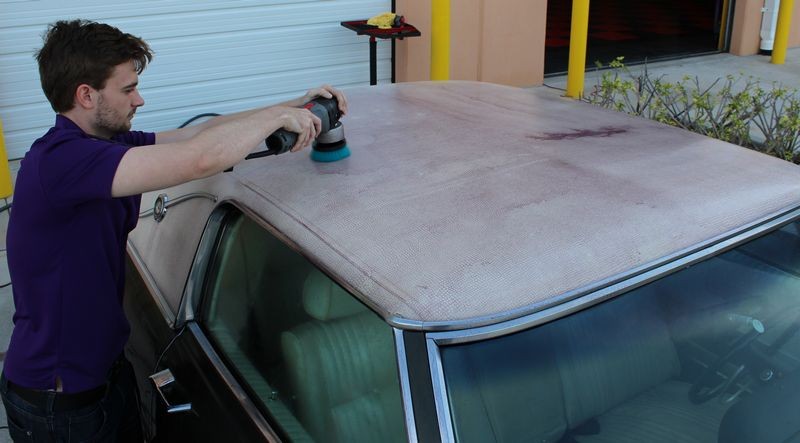 How to Aggressive Wash before machine buffing Mike Phillips