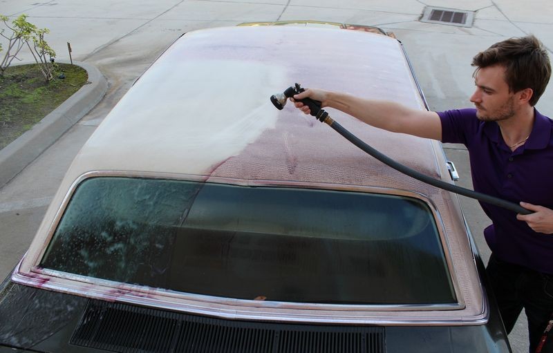 How to Aggressive Wash before machine buffing Mike Phillips