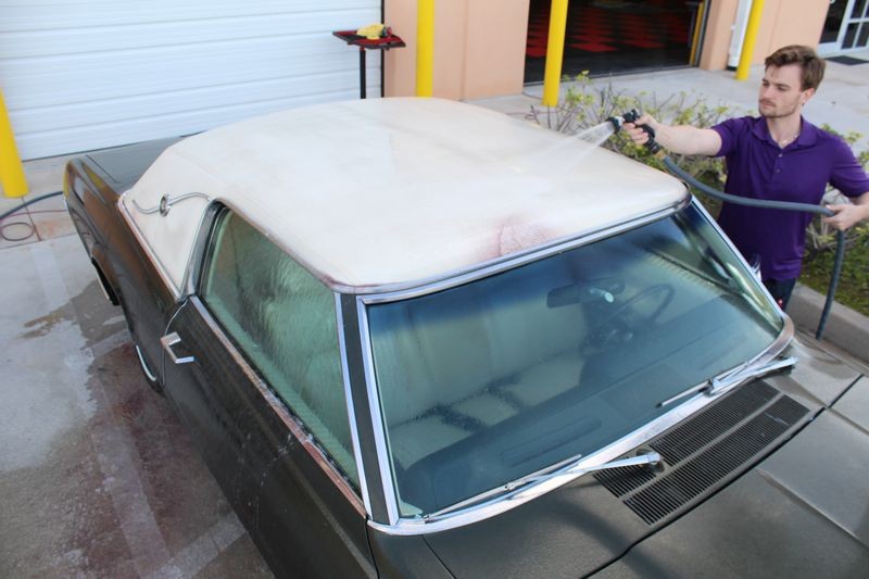 How to Aggressive Wash before machine buffing Mike Phillips