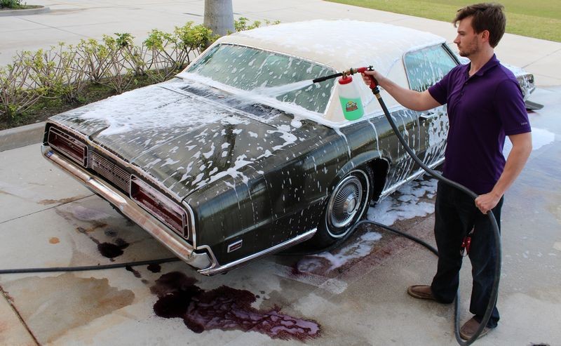 How to Aggressive Wash before machine buffing Mike Phillips
