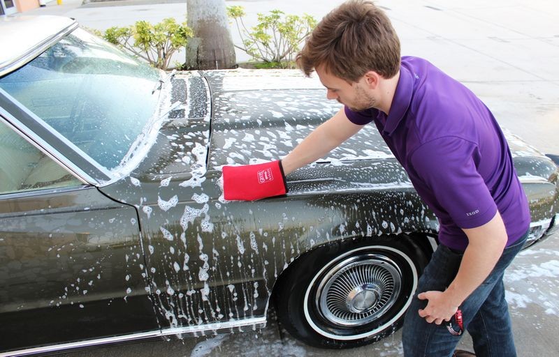 How to Aggressive Wash before machine buffing Mike Phillips