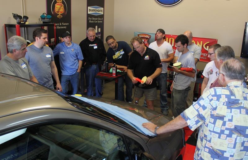 How to clean a microfiber buffing pad