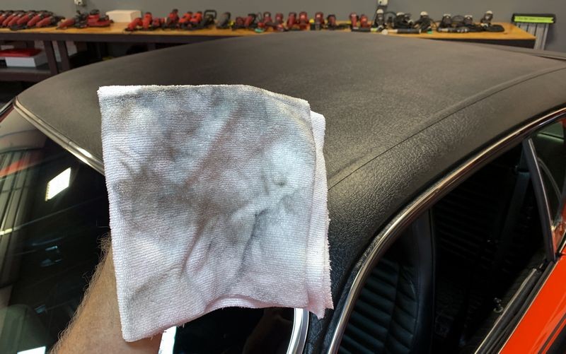 How to clean and protect a vinyl top on a 1971 Charger RT