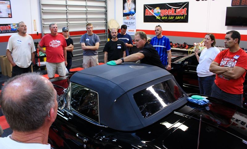 How to detail a car detailing classes Mike Phillips