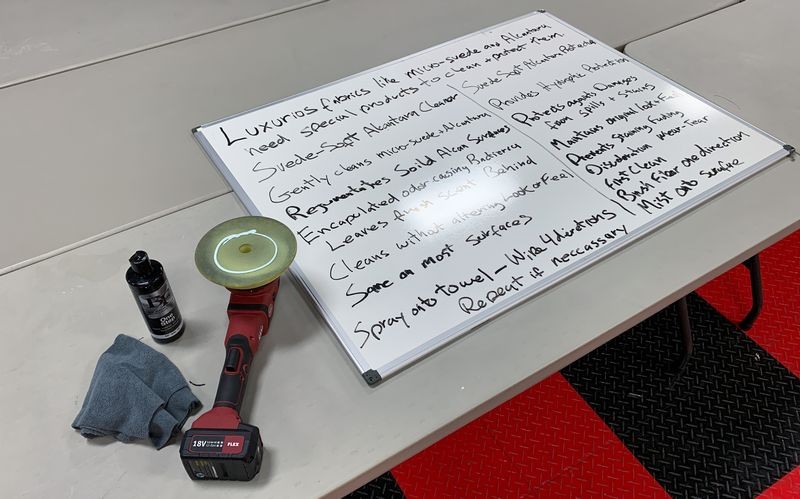 How to machine clean a dry erase board by Mike Phillips