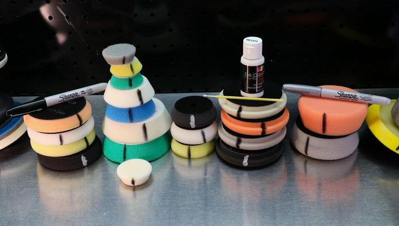 How to Monitor Pad Rotation Mark Your Buffing Pads mike phillips