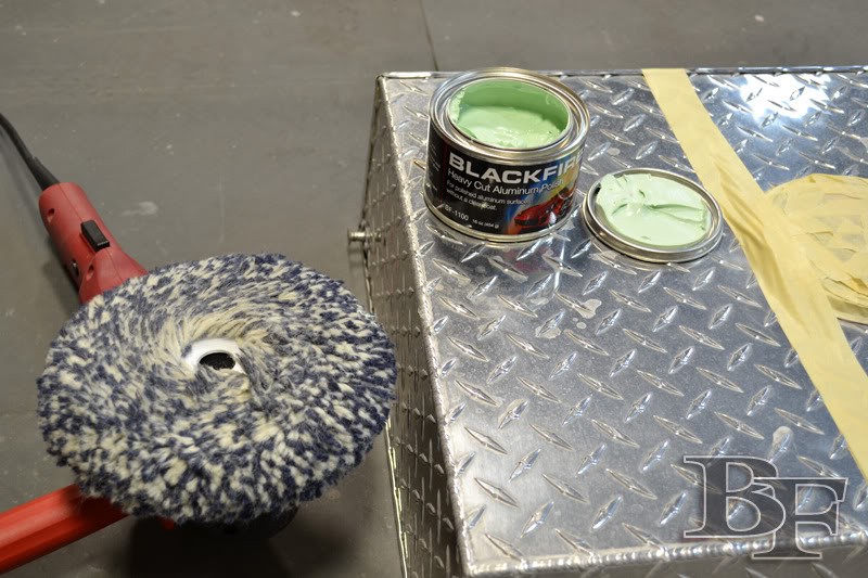 how to polish aluminum diamond plate