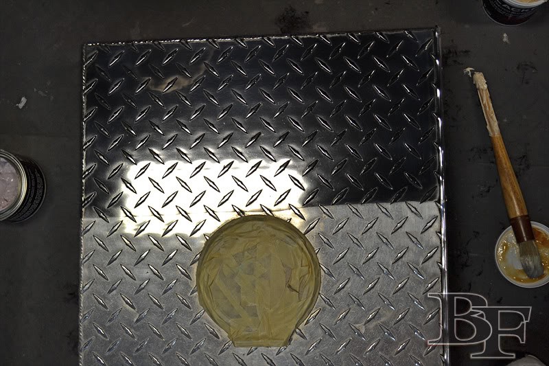 how to polish aluminum diamond plate