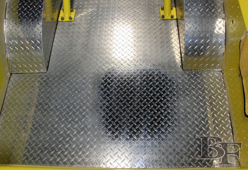 how to polish aluminum diamond plate