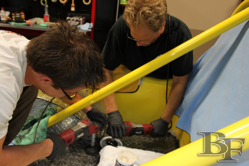 how to polish aluminum diamond plate