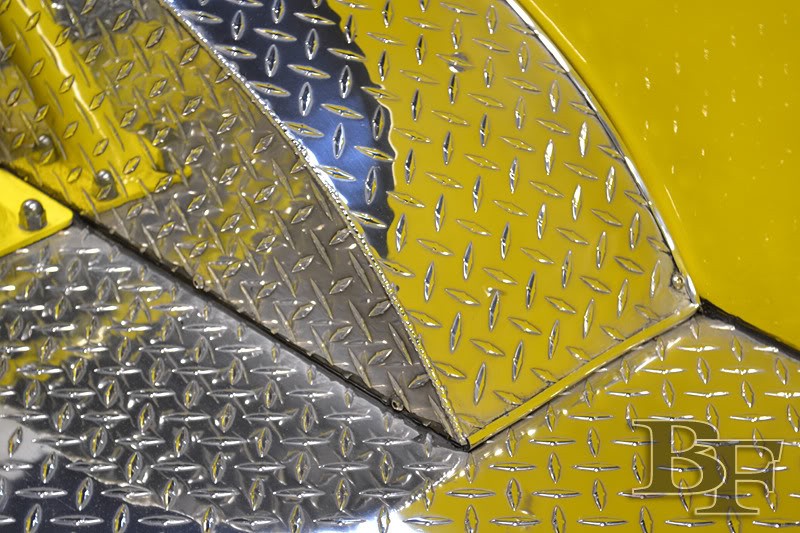 how to polish aluminum diamond plate