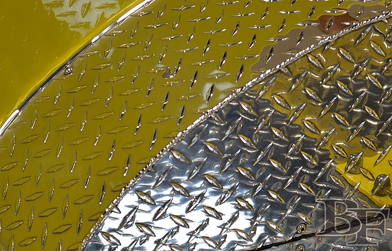 how to polish aluminum diamond plate