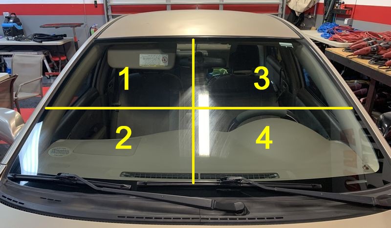 How to polish glass scratches wiper marks pits