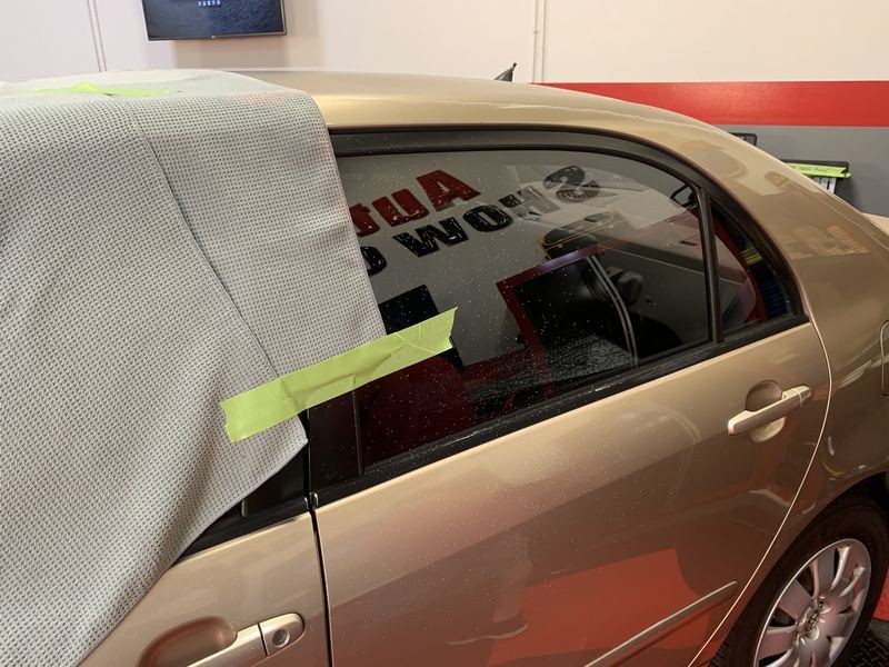 How to polish glass scratches wiper marks pits