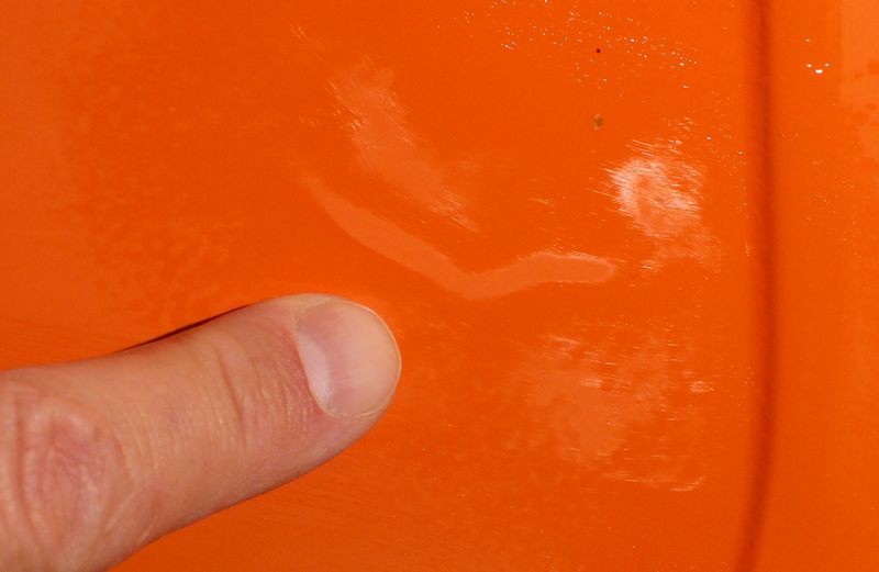 How to remove a sag or run in paint by Mike Phillips