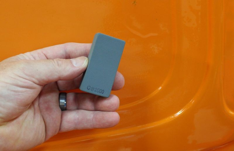 How to remove a sag or run in paint by Mike Phillips