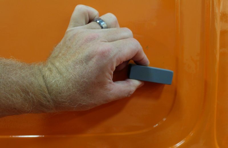 How to remove a sag or run in paint by Mike Phillips