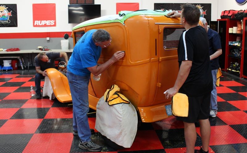 How to remove a sag or run in paint by Mike Phillips