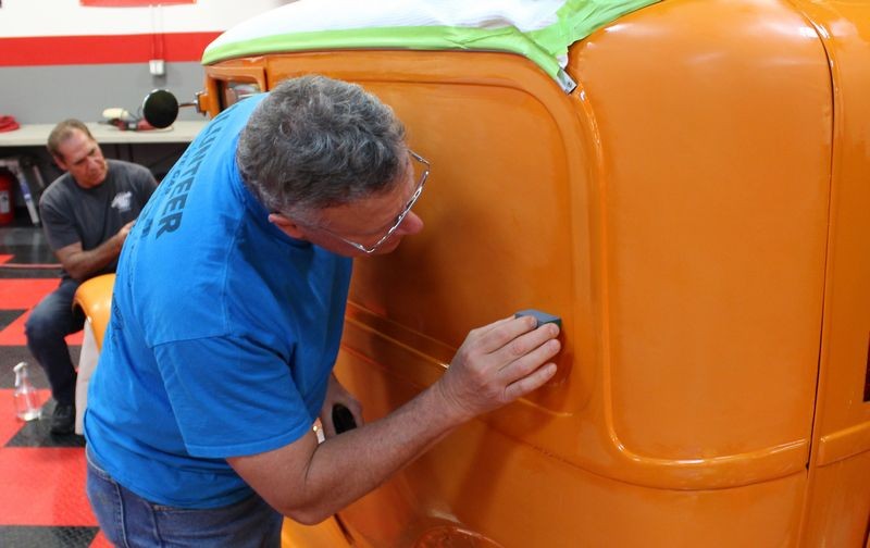 How to remove a sag or run in paint by Mike Phillips