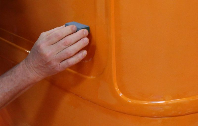 How to remove a sag or run in paint by Mike Phillips