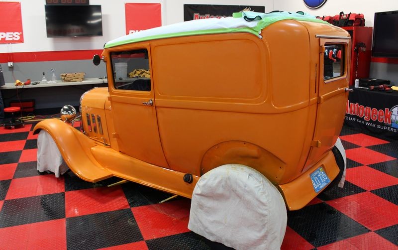 How to remove a sag or run in paint by Mike Phillips