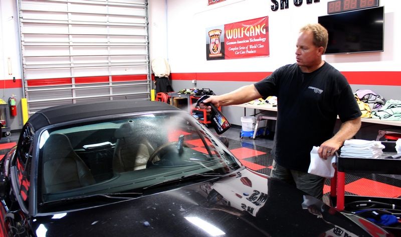 How to remove Smokers Film off inside of windshield Mike Phillips