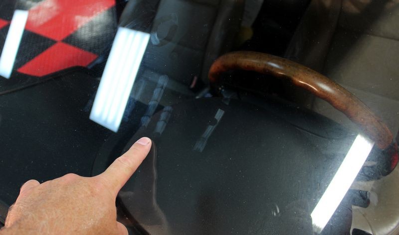 How to remove Smokers Film off inside of windshield Mike Phillips