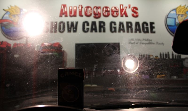 How to remove Smokers Film off inside of windshield Mike Phillips