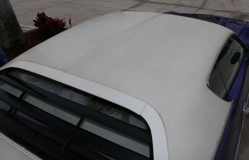 How to restore an original vinyl top mike phillips autogeek