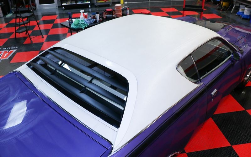 How to restore an original vinyl top mike phillips autogeek