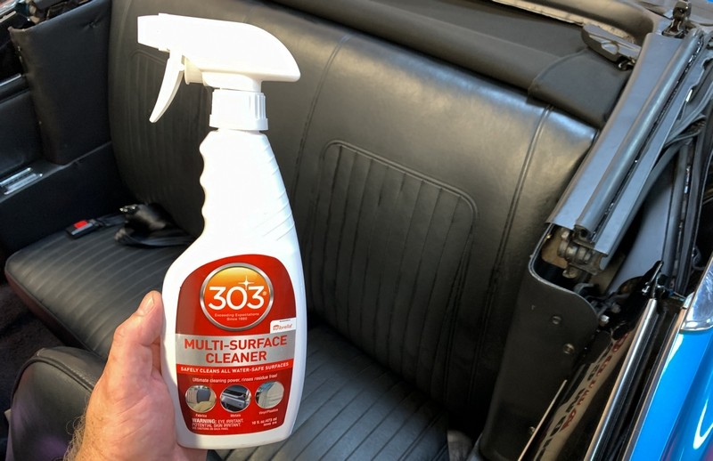 How to use 303 Aerospace Protectant to Restore Vinyl Seats Mike Phillips
