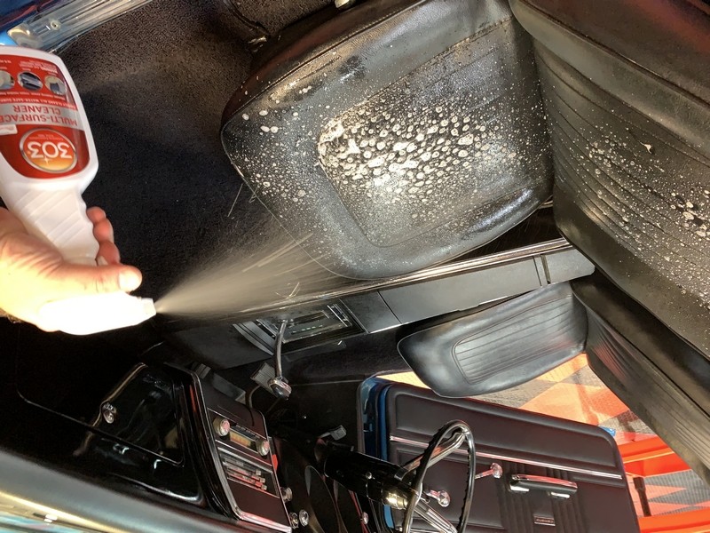 How to use 303 Aerospace Protectant to Restore Vinyl Seats Mike Phillips