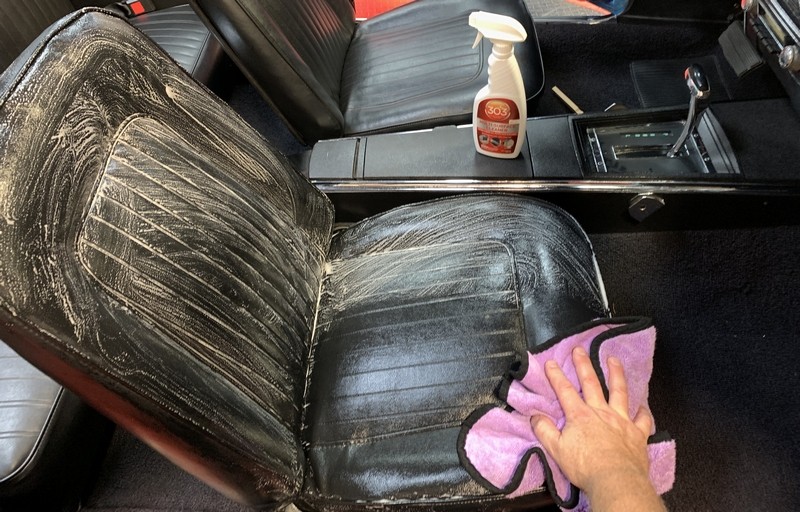 How to use 303 Aerospace Protectant to Restore Vinyl Seats Mike Phillips