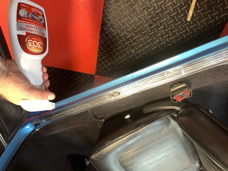 How to use 303 Aerospace Protectant to Restore Vinyl Seats Mike Phillips