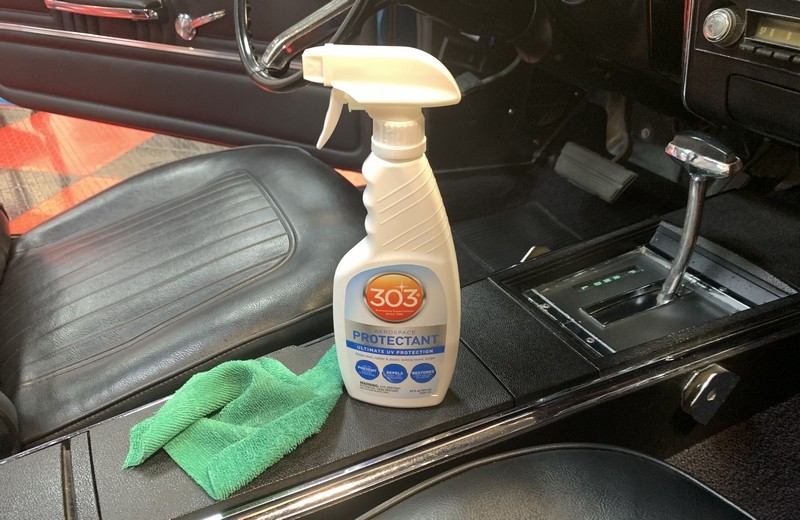 How to use 303 Aerospace Protectant to Restore Vinyl Seats Mike Phillips